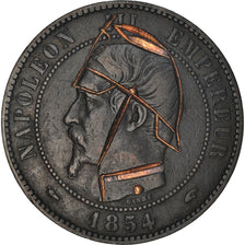 Münze, Frankreich, Napoleon III, Napoléon III, 10 Centimes, 1854, Paris, S+