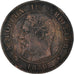 Monnaie, France, Napoleon III, Napoléon III, 2 Centimes, 1856, Strasbourg, B+