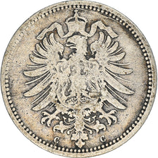 Moneta, NIEMCY - IMPERIUM, Wilhelm I, 20 Pfennig, 1874, Frankfurt am Main