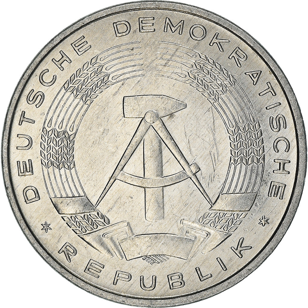 Moneda, REPÚBLICA DEMOCRÁTICA ALEMANA, 10 Pfennig, 1981, Berlin, EBC+