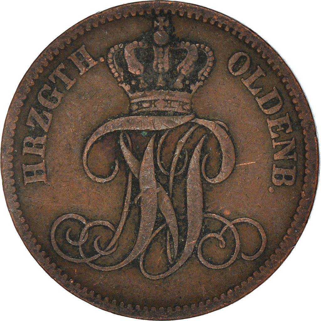 Coin, German States, OLDENBURG, Nicolaus Friedrich Peter, 3 Schwaren, 3 Pfennig