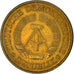 Coin, GERMAN-DEMOCRATIC REPUBLIC, 20 Pfennig, 1984, Berlin, VF(30-35), Brass
