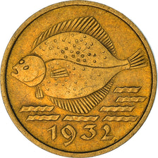 Coin, DANZIG, 5 Pfennig, 1932, AU(50-53), Aluminum-Bronze, KM:151