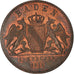 Coin, German States, BADEN, Friedrich I, Kreuzer, 1871, MS(63), Copper, KM:252