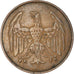 Munten, Duitsland, Weimarrepubliek, 4 Reichspfennig, 1932, Berlin, ZF, Bronze