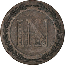 Moneta, Stati tedeschi, WESTPHALIA, Jerome, 5 Centimes, 1809, Cassel, MB, Rame