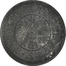 Moeda, Alemanha, Kriegsgeld, Isny im Allgäu, 25 Pfennig, 1918, EF(40-45), Zinco