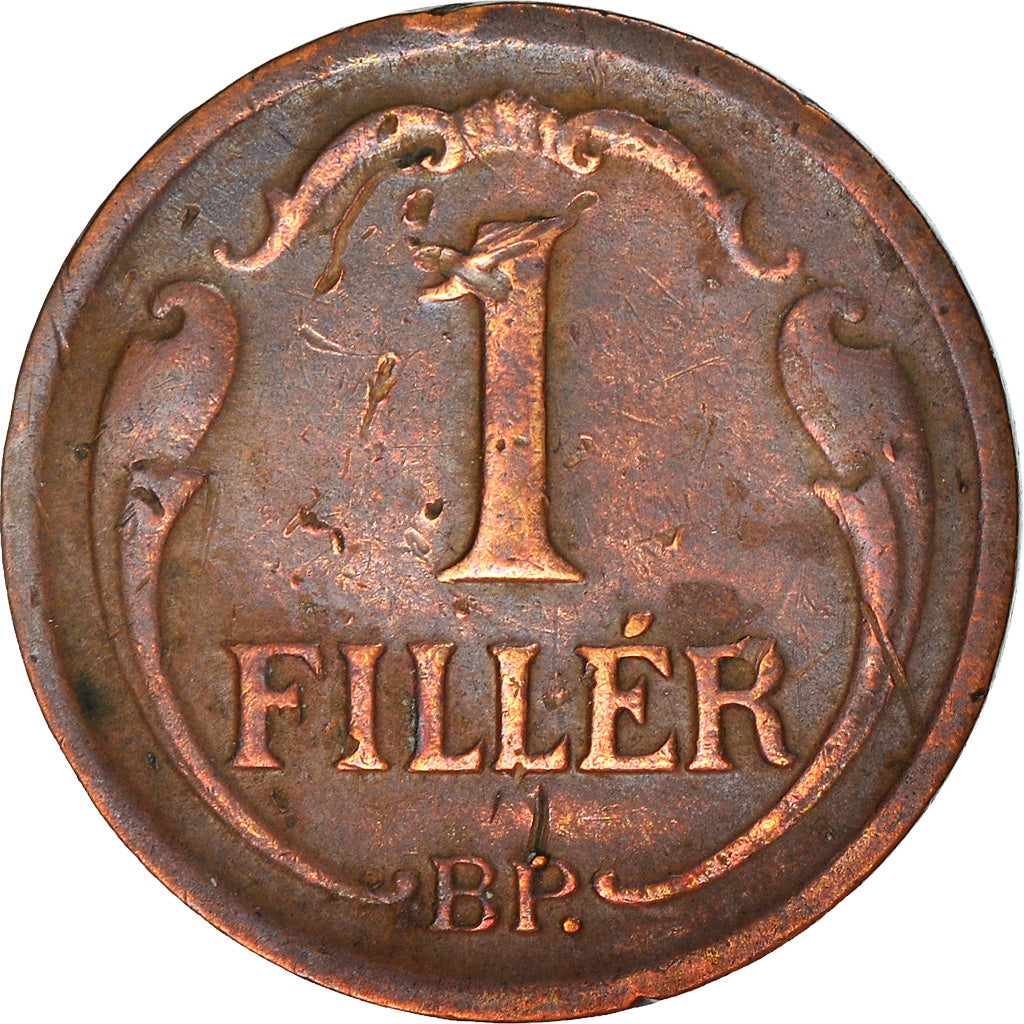 Münze, Ungarn, Filler, 1939, Budapest, S+, Bronze, KM:505