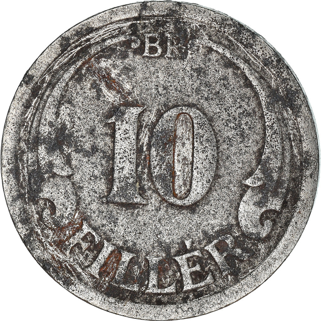 Moneta, Ungheria, 10 Filler, 1941, MB, Acciaio, KM:507a