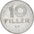 Moneta, Ungheria, 10 Filler, 1971, Budapest, MB+, Alluminio, KM:572