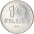 Moneda, Hungría, 10 Filler, 1985, Budapest, MBC+, Aluminio, KM:572