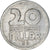 Moneta, Ungheria, 20 Fillér, 1969, Budapest, MB+, Alluminio, KM:573