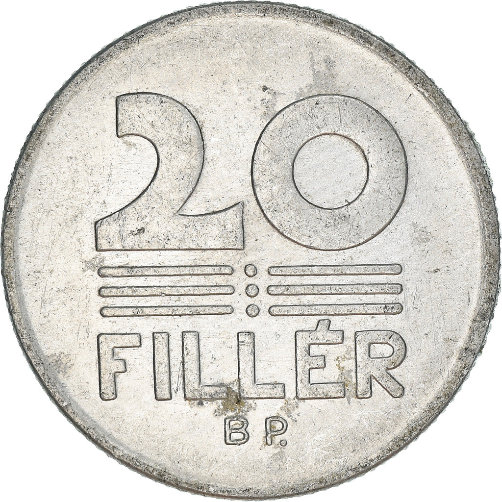 Monnaie, Hongrie, 20 Fillér, 1976, Budapest, SUP, Aluminium, KM:573