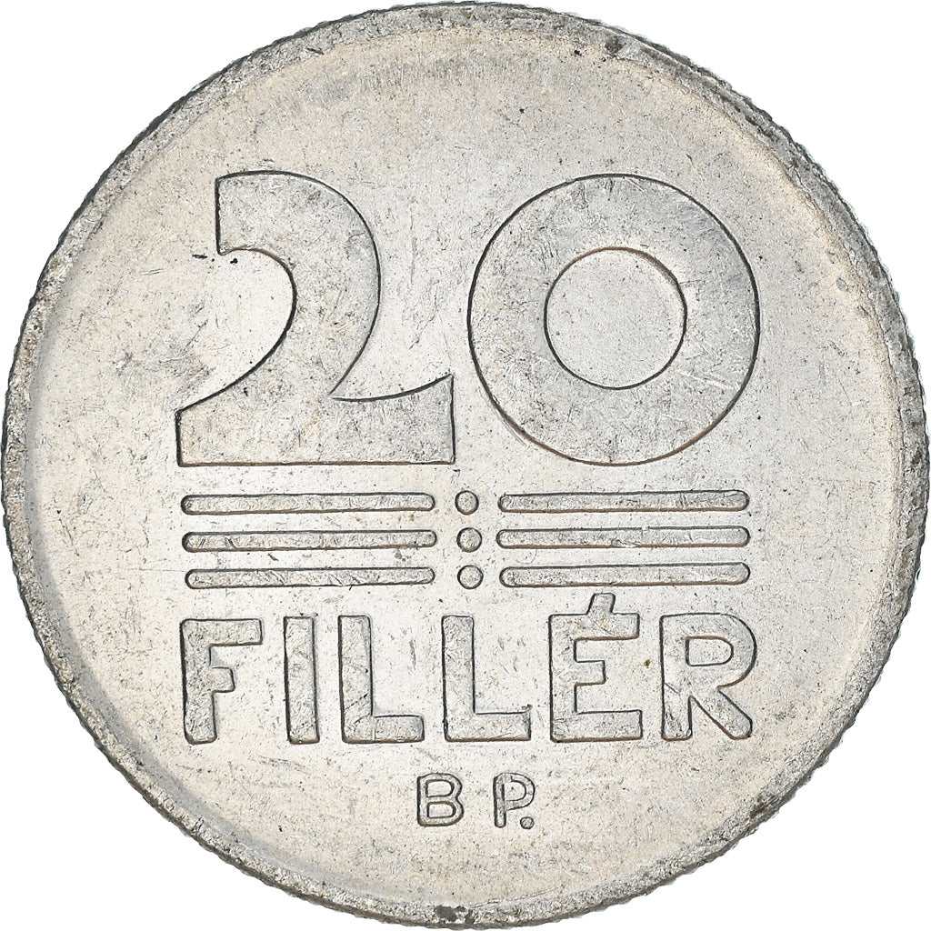 Coin, Hungary, 20 Fillér, 1978, Budapest, AU(50-53), Aluminum, KM:573