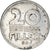 Moneda, Hungría, 20 Fillér, 1980, Budapest, BC+, Aluminio, KM:573