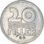 Moneda, Hungría, 20 Fillér, 1981, Budapest, BC+, Aluminio, KM:573