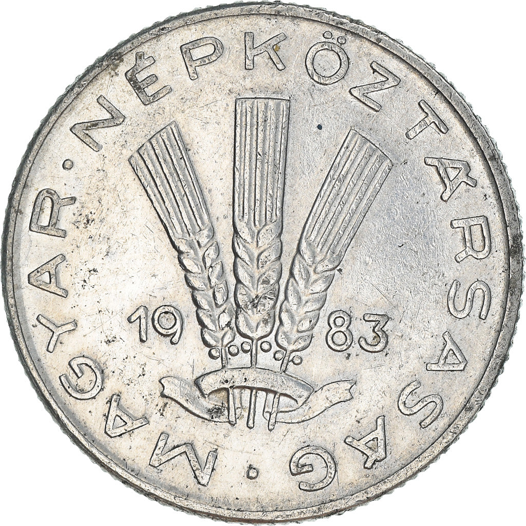 Moeda, Hungria, 20 Fillér, 1983, Budapest, VF(30-35), Alumínio, KM:627