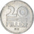 Moneda, Hungría, 20 Fillér, 1986, Budapest, BC+, Aluminio, KM:573