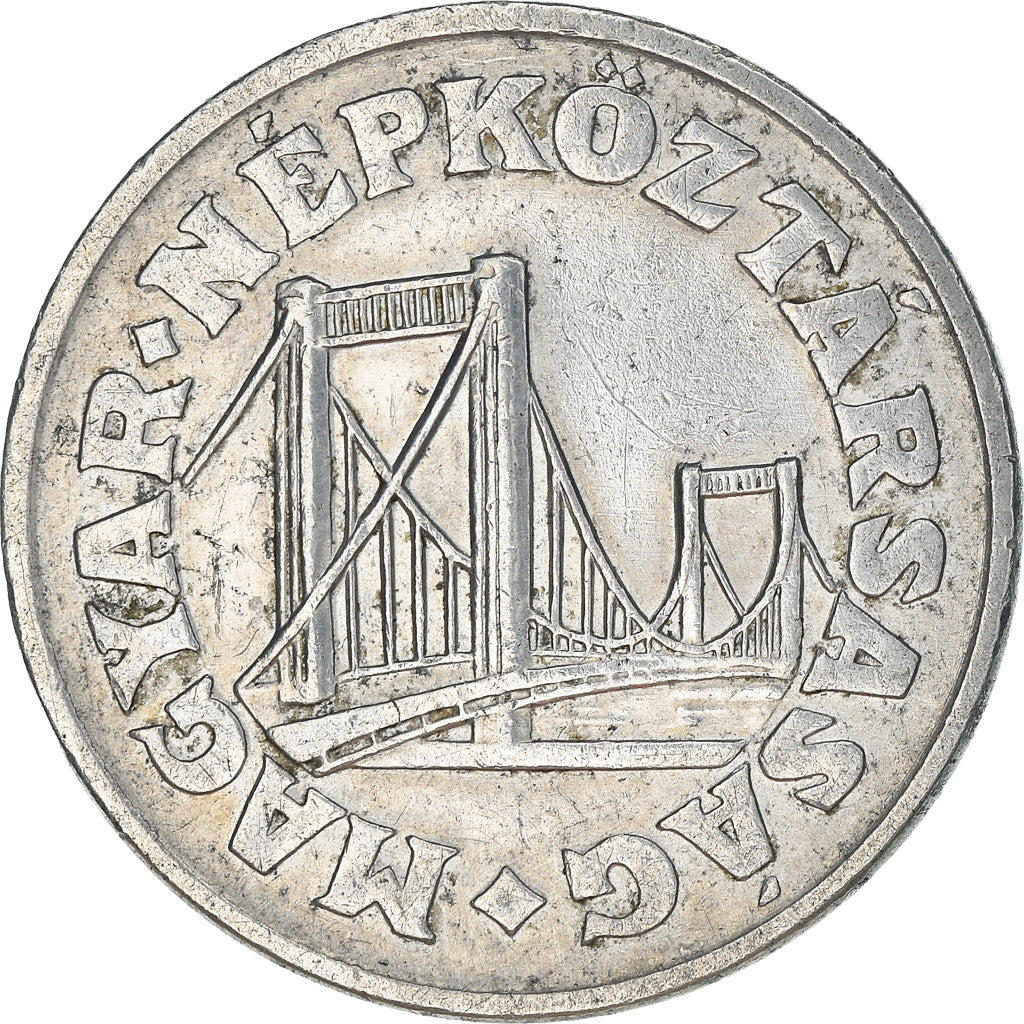 Moneta, Węgry, 50 Fillér, 1978, Budapest, VF(30-35), Aluminium, KM:574