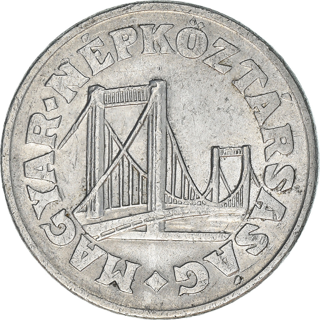 Monnaie, Hongrie, 50 Fillér, 1982, Budapest, TTB+, Aluminium, KM:574
