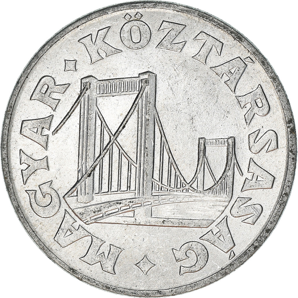 Monnaie, Hongrie, 50 Fillér, 1990, Budapest, TTB+, Aluminium, KM:677