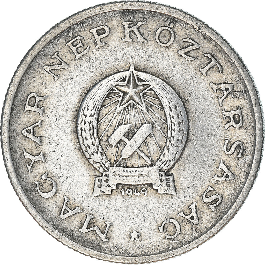 Moneta, Ungheria, Forint, 1949, Budapest, BB, Alluminio, KM:532