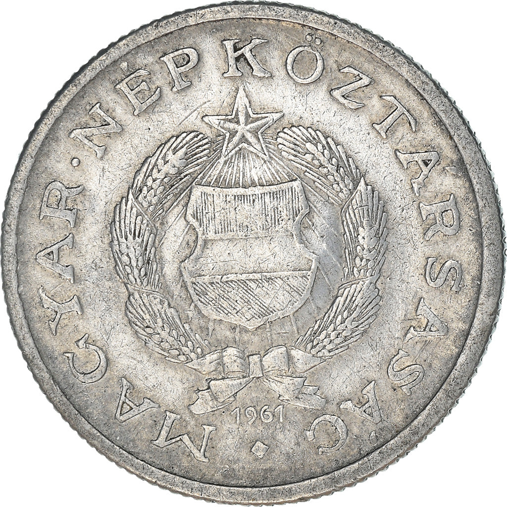 Münze, Ungarn, Forint, 1961, SS+, Aluminium, KM:555