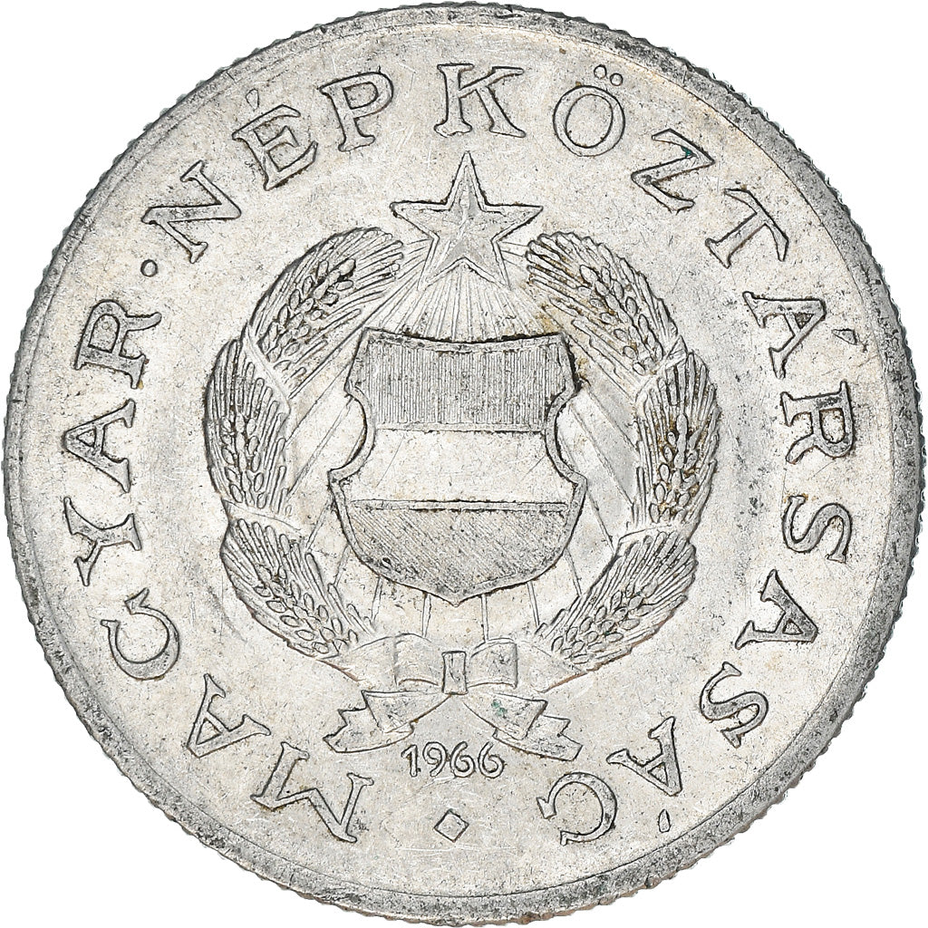 Moneta, Ungheria, Forint, 1966, BB+, Alluminio, KM:555