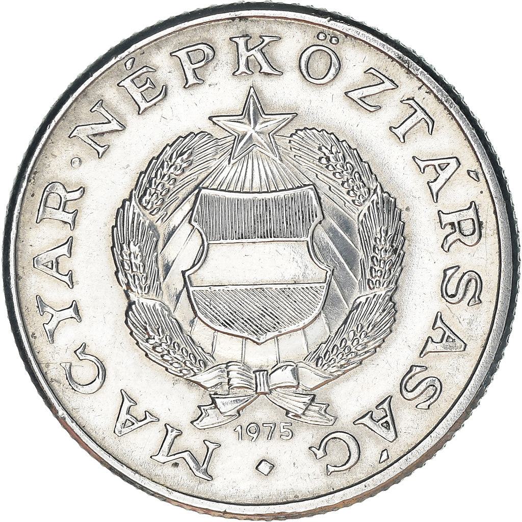 Moneta, Ungheria, Forint, 1975, Budapest, MB+, Alluminio, KM:575