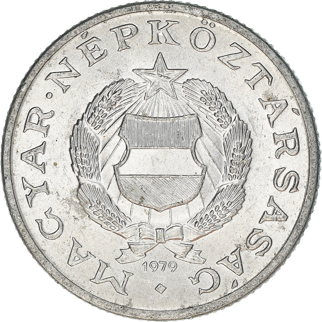 Münze, Ungarn, Forint, 1979, VZ, Aluminium, KM:575