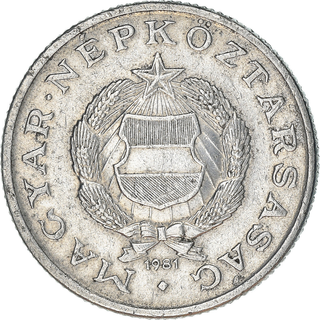 Moneta, Ungheria, Forint, 1981, BB+, Alluminio, KM:575
