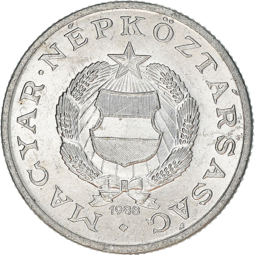 Moneta, Ungheria, Forint, 1988, SPL, Alluminio, KM:575