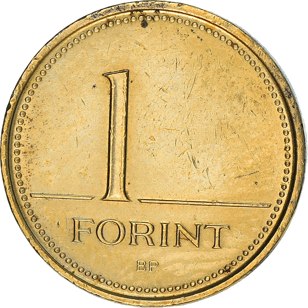 Münze, Ungarn, Forint, 1994, Budapest, S+, Nickel-brass, KM:692