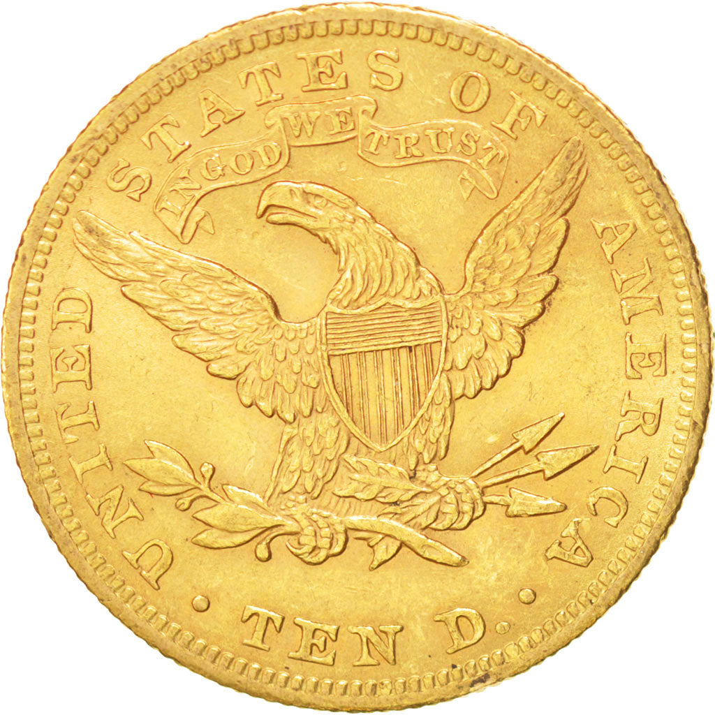 UNITED STATES, Coronet Head, $10, Eagle, 1899, U.S. Mint, KM #102, AU(50-53),...