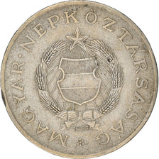 Coin, Hungary, 2 Forint, 1957, Budapest, VF(30-35), Copper-nickel, KM:556