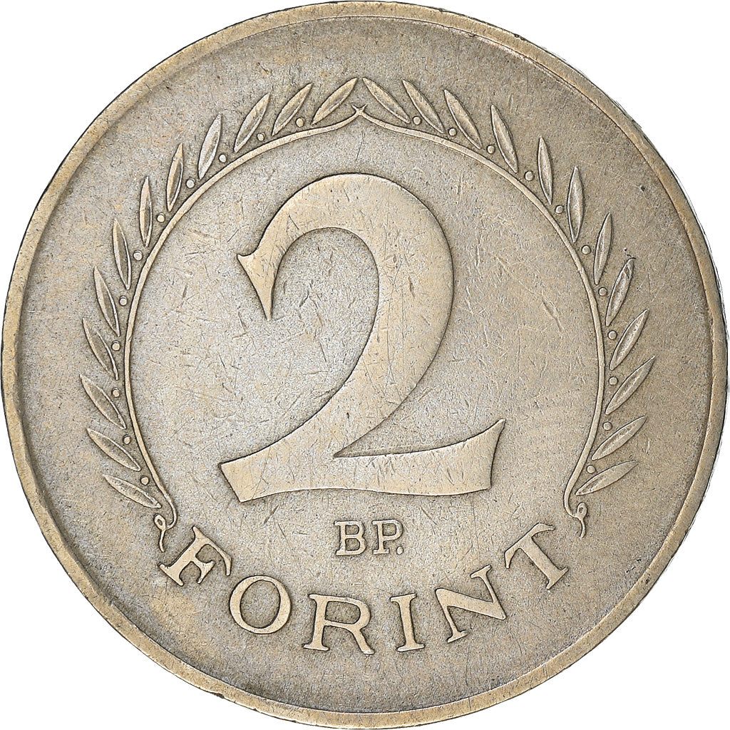Moneta, Ungheria, 2 Forint, 1958, BB+, Rame-nichel, KM:556