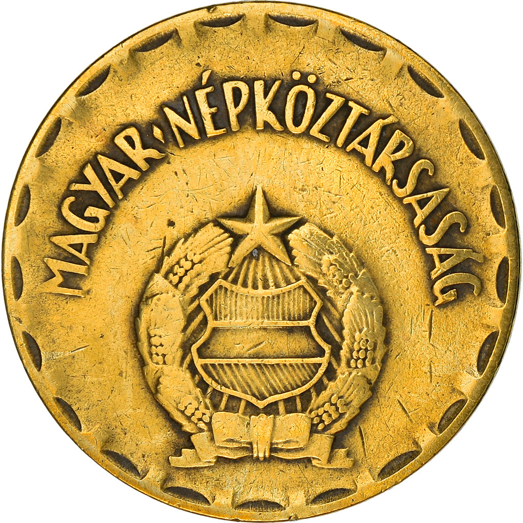 Münze, Ungarn, 2 Forint, 1970, Warsaw, S+, Messing, KM:591