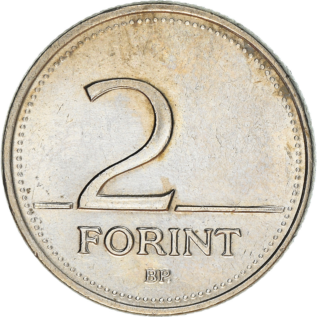 Moneta, Ungheria, 2 Forint, 1994, Budapest, BB+, Rame-nichel, KM:693