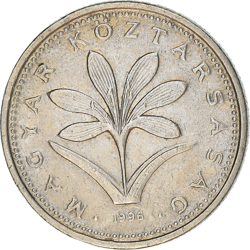 Monnaie, Hongrie, 2 Forint, 1996, Budapest, TB+, Copper-nickel, KM:693