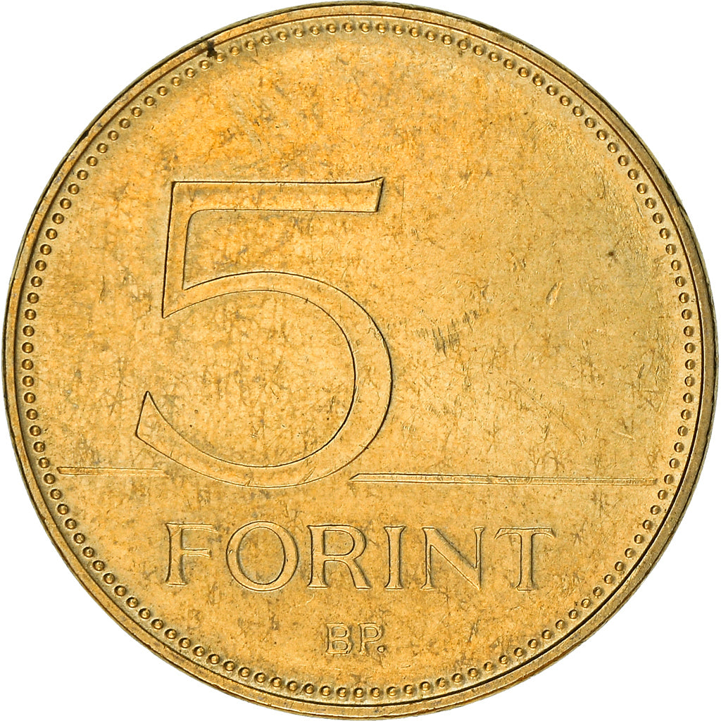 Monnaie, Hongrie, 5 Forint, 2017, TTB+, Nickel-brass, KM:New
