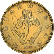 Moneta, Węgry, 20 Forint, 2016, AU(50-53), Mosiądz niklowy