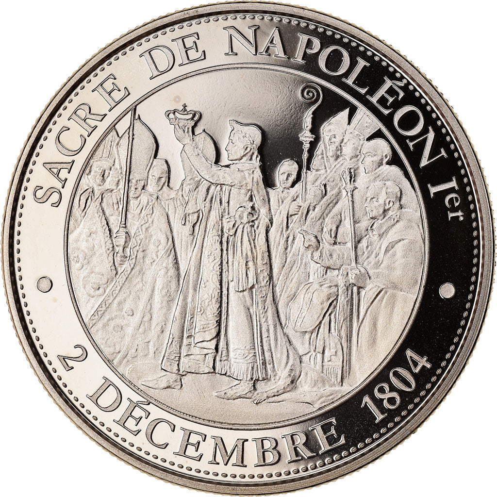 France, Medal, Le Sacre de Napoléon Bonaparte, MS(65-70), Copper-nickel