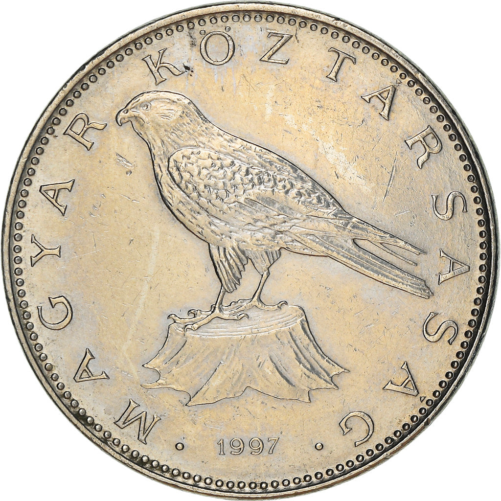 Münze, Ungarn, 50 Forint, 1997, Budapest, SS+, Copper-nickel, KM:697
