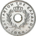 Coin, Greece, 10 Lepta, 1954, MS(60-62), Aluminum, KM:78