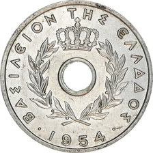 Coin, Greece, 20 Lepta, 1954, AU(55-58), Aluminum, KM:79