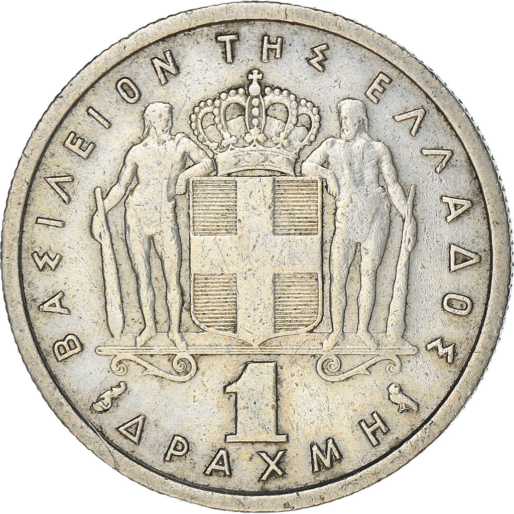 Münze, Griechenland, Paul I, Drachma, 1959, SS+, Copper-nickel, KM:81