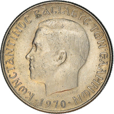 Coin, Greece, Constantine II, Drachma, 1970, AU(55-58), Copper-nickel, KM:89