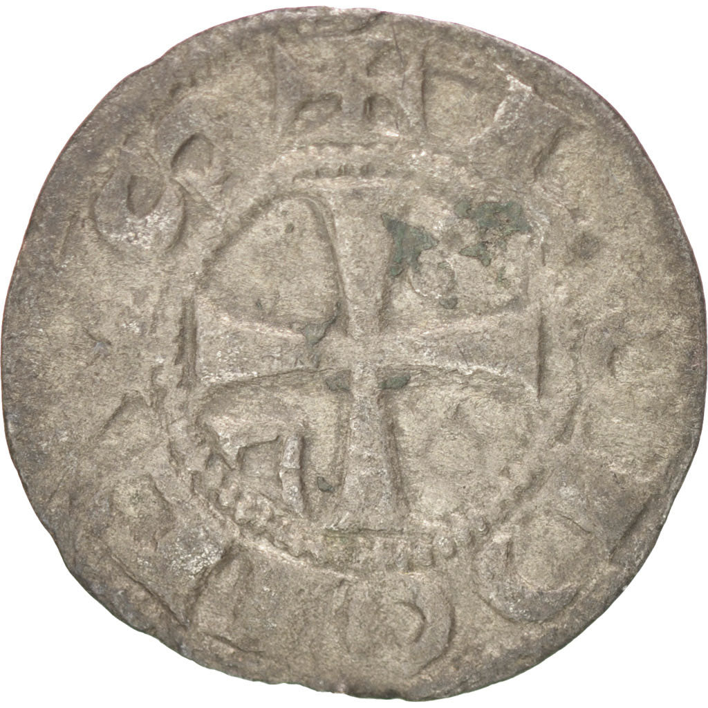 Francia, Denarius, BB, Argento, Boudeau:451