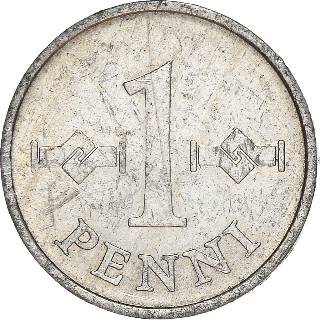 Coin, Finland, Penni, 1978, AU(50-53), Aluminum, KM:44a