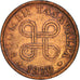 Moneda, Finlandia, 5 Pennia, 1970, BC+, Cobre, KM:45
